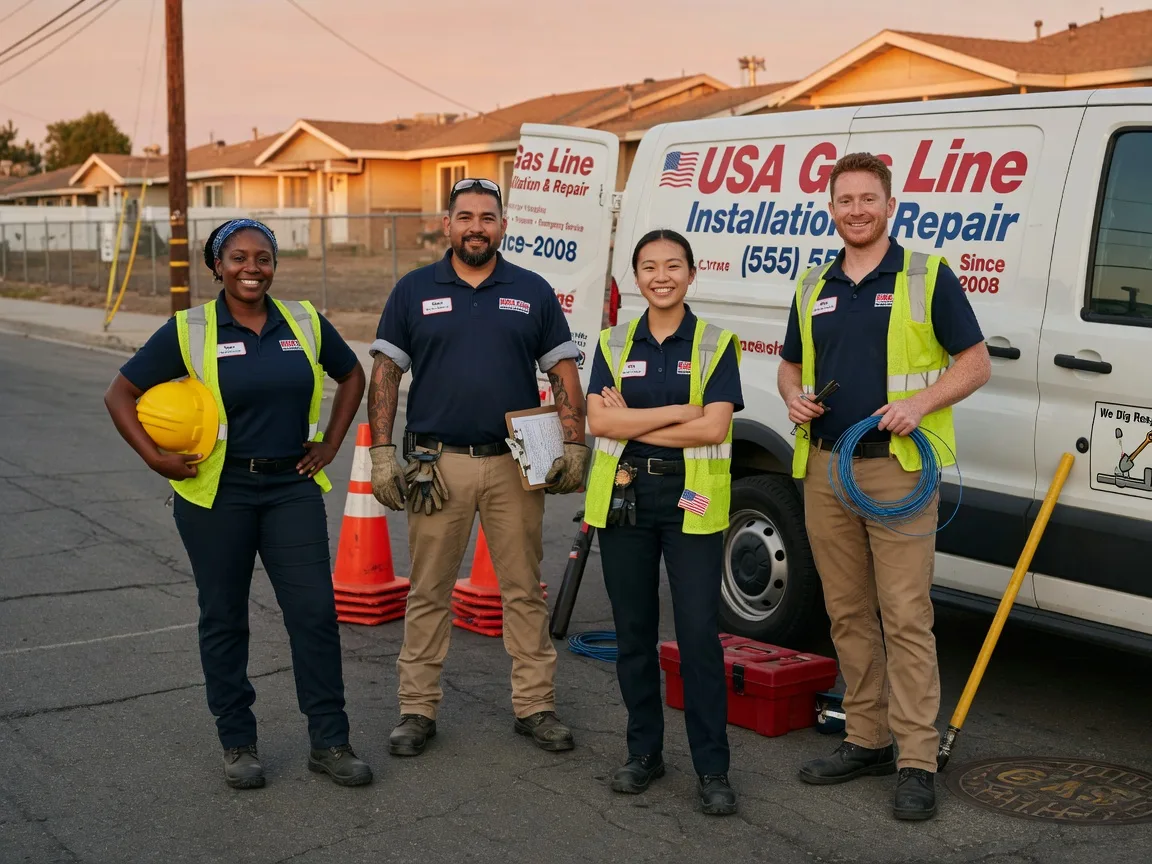 Gas Line Installation company in Eyota, MN